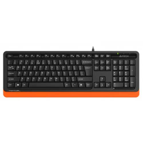 Клавиатура A4Tech Fstyler FKS10 черный/оранжевый USB Клавиатура A4Tech Fstyler FKS10 черный/оранжевый USB